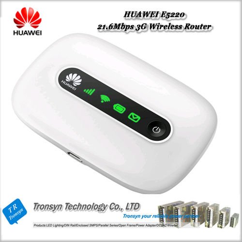 Original Unlock HSPA+ 21.6Mbps E5220 3G Pocket WiFi Router